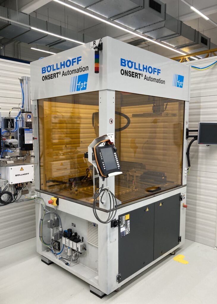 Böllhoff in cooperation with fpt robotics from Amtzell.