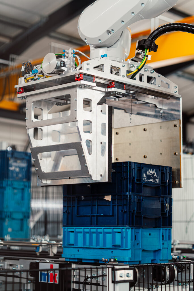 Hightech Robotergreifer im Einsatz