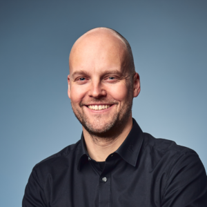 Portrait of fpt robotics sales manager Stefan Waldvogel