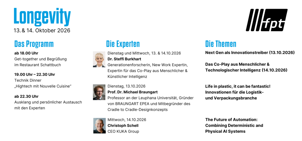 Technik Dinner zur Fakuma: Amtzell