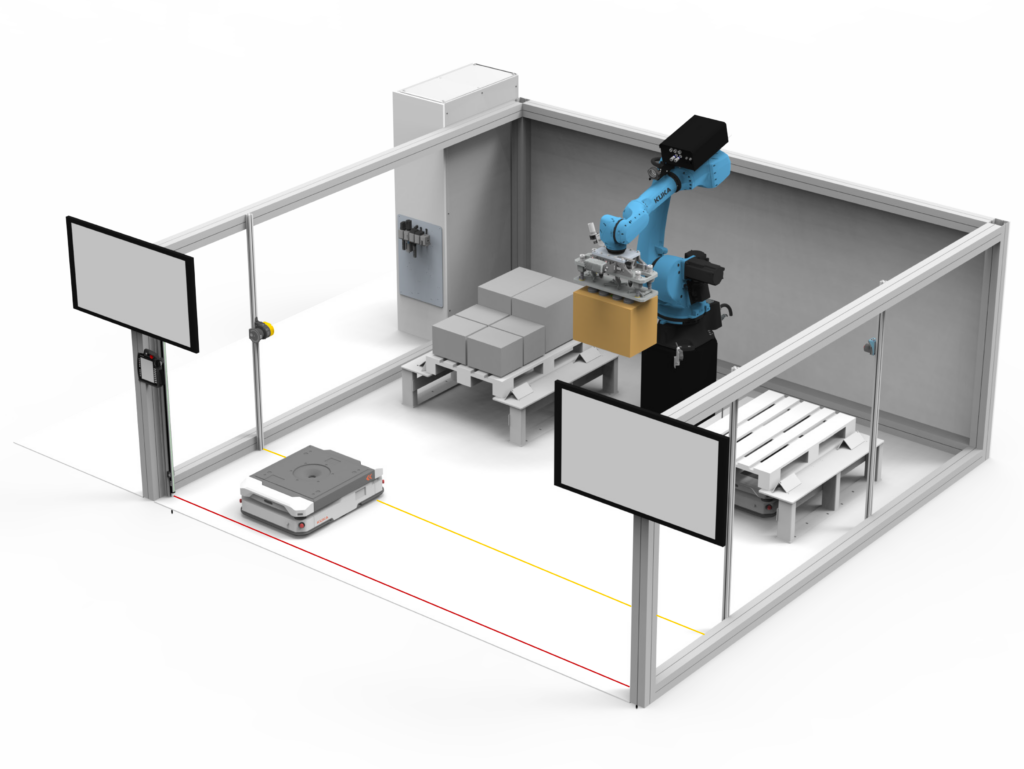 Exponat von fpt robotics auf der SPS Messe 2026 in Nürnberg